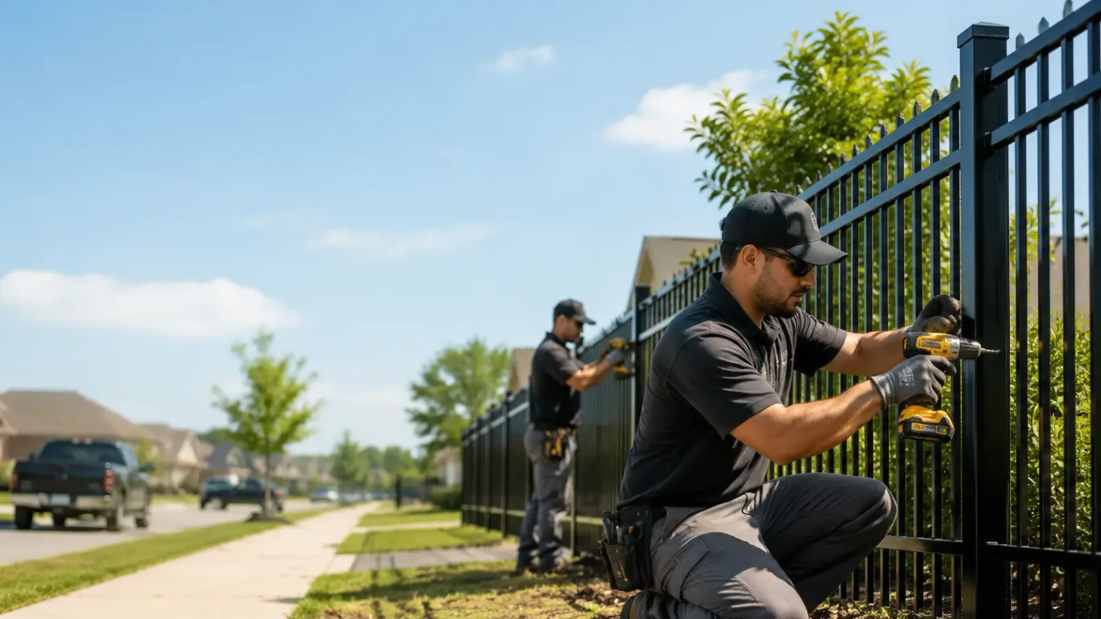 Metal Fence Installation in Chase, MI